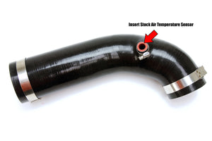 HPS Performance High Temp Reinforced Silicone Air Intake Hose Kit, Black, 57-1639-BLK