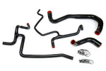 HPS Performance High Temp Reinforced Silicone Radiator and Heater Coolant Hose Kit Black 57-1645-BLK