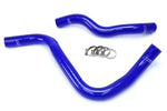 HPS Performance High Temp Reinforced Silicone Radiator Coolant Hose Kit Blue 57-1662-BLUE