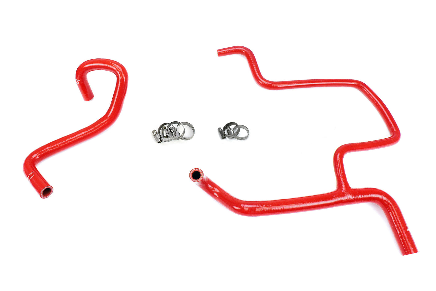 HPS Performance High Temp Reinforced Silicone Heater Coolant Hose Kit Red 57-1675H-RED