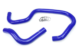 HPS Performance High Temp Reinforced Silicone Radiator Coolant Hose Kit Blue 57-1686R-BLUE