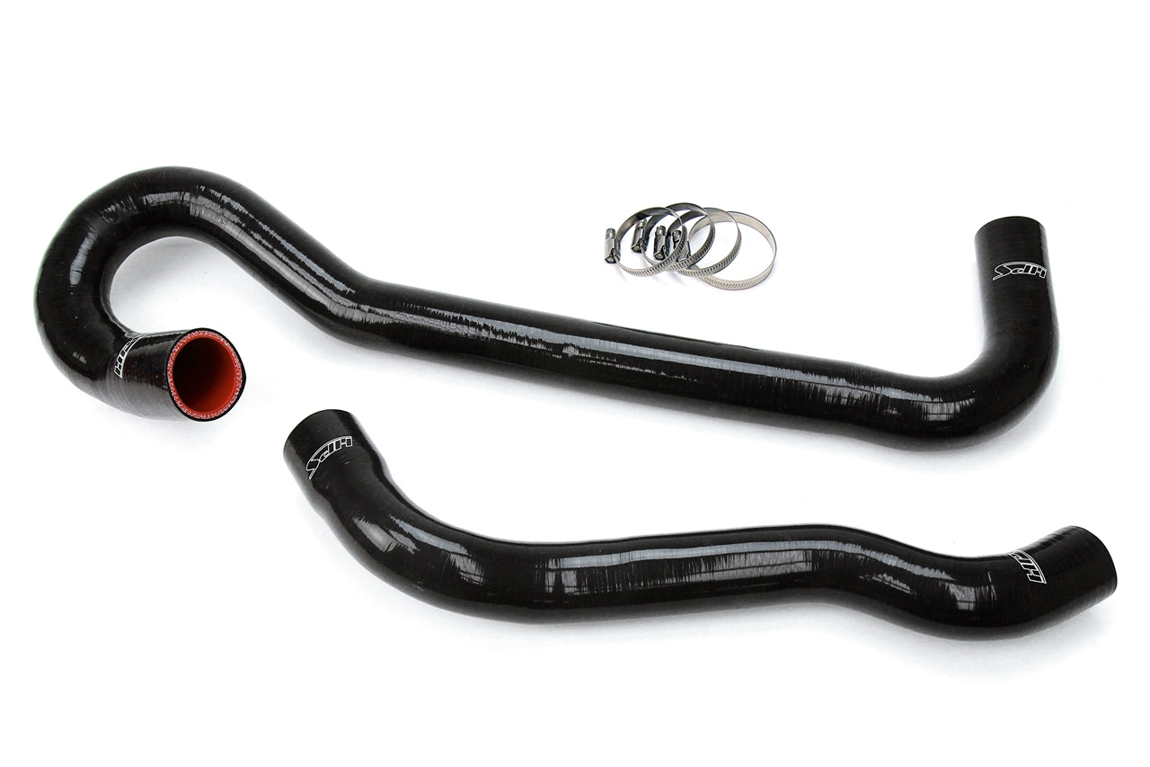 HPS Performance High Temp Reinforced Silicone Radiator Coolant Hose Kit Black 57-1704-BLK