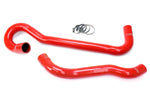 HPS Performance High Temp Reinforced Silicone Radiator Coolant Hose Kit Red 57-1704-RED
