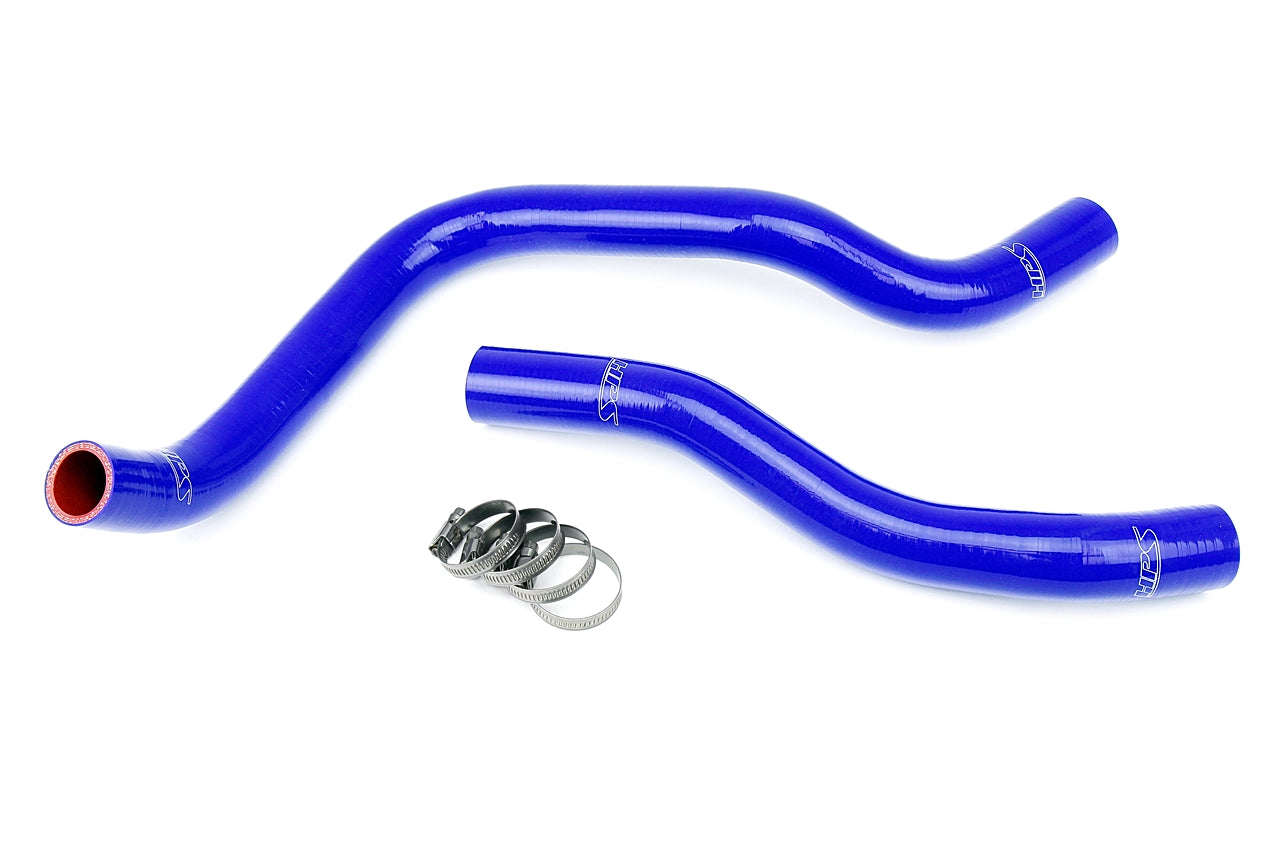 HPS Performance High Temp Reinforced Silicone Radiator Coolant Hose Kit Blue 57-1705-BLUE