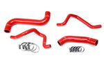 HPS Performance High Temp Reinforced Silicone Radiator and Heater Coolant Hose Kit Red 57-1733-RED