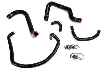 HPS Performance High Temp Reinforced Silicone Radiator and Heater Coolant Hose Kit Black 57-1746-BLK