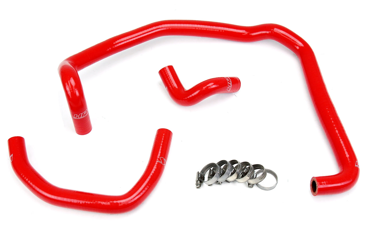 HPS Performance High Temp Reinforced Silicone Heater Coolant Hose Kit Red 57-1746H-RED