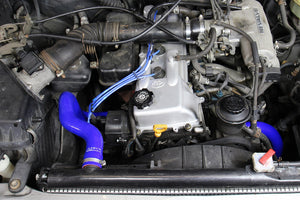HPS Performance High Temp Reinforced Silicone Radiator Coolant Hose Kit, Blue, 57-1746R-BLUE