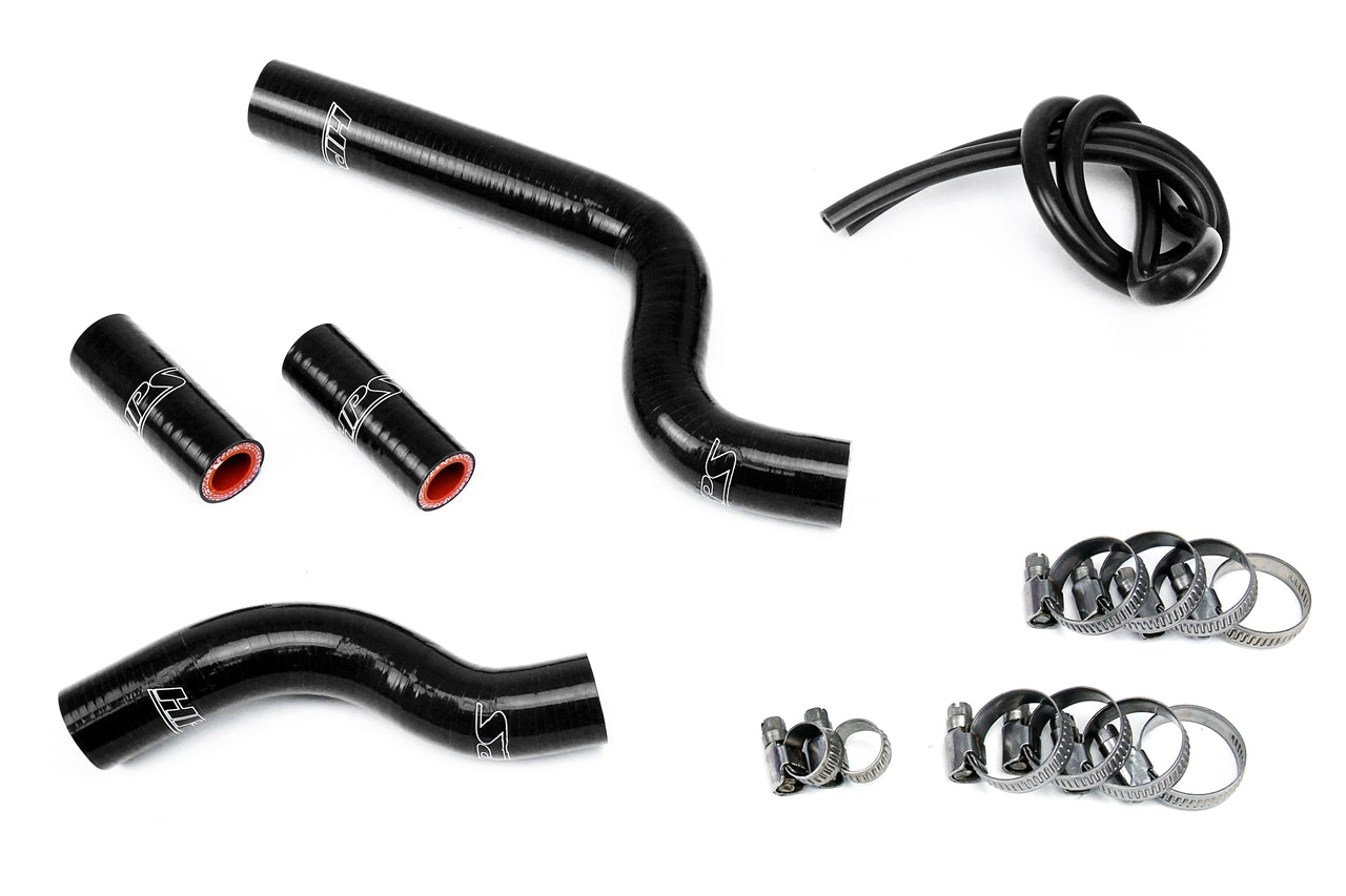 HPS Performance High Temp Reinforced Silicone Radiator Coolant Hose Kit Black 57-1756-BLK