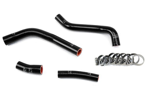 HPS Performance High Temp Reinforced Silicone Radiator Coolant Hose Kit Black 57-1757-BLK