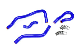 HPS Performance High Temp Reinforced Silicone Heater Coolant Hose Kit Blue 57-1773-BLUE