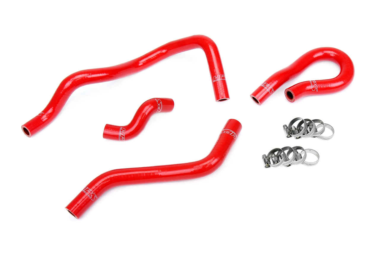 HPS Performance High Temp Reinforced Silicone Heater Coolant Hose Kit Red 57-1773-RED