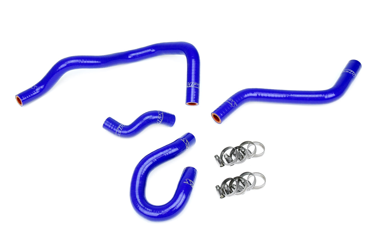 HPS Performance High Temp Reinforced Silicone Heater Coolant Hose Kit Blue 57-1774-BLUE