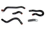 HPS Performance High Temp Reinforced Silicone Heater Coolant Hose Kit Black 57-1775-BLK