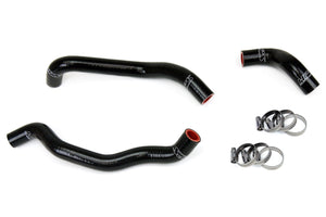 HPS Performance High Temp Reinforced Silicone Heater Coolant Hose Kit Black 57-1792H-BLK
