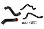 HPS Performance High Temp Reinforced Silicone Radiator and Heater Coolant Hose Kit Black 57-1811-BLK