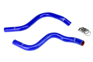 HPS Performance High Temp Reinforced Silicone Radiator Coolant Hose Kit Blue 57-1817-BLUE