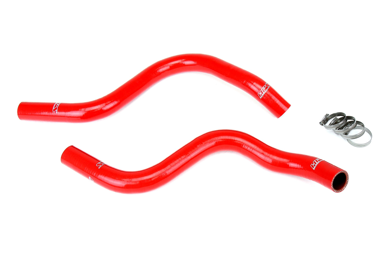 HPS Performance High Temp Reinforced Silicone Radiator Coolant Hose Kit Red 57-1817-RED
