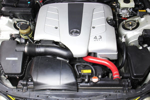 HPS Performance High Temp Reinforced Silicone Radiator Coolant Hose Kit, Red, 57-1828-RED