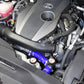 HPS Performance High Temp Reinforced Silicone Radiator Coolant Hose Kit, Blue, 57-1829-BLUE