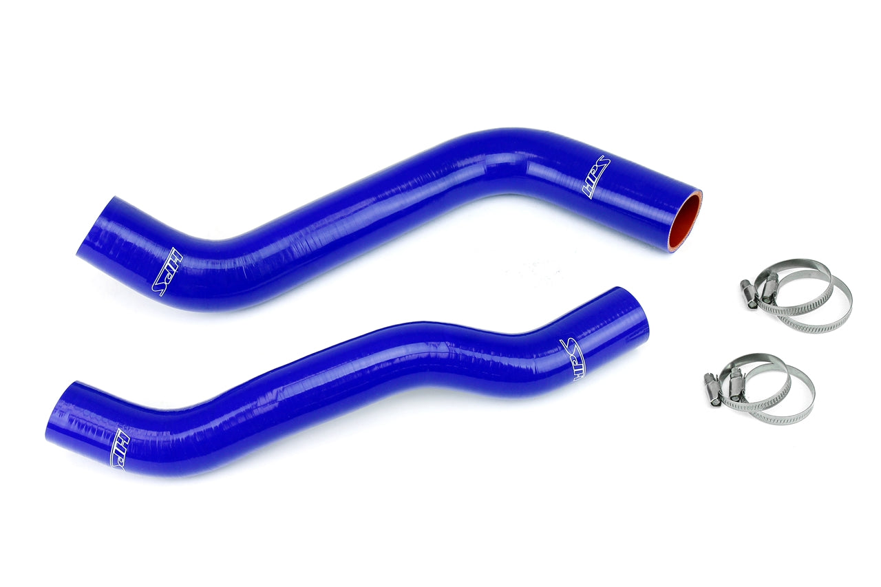 HPS Performance High Temp Reinforced Silicone Radiator Coolant Hose Kit Blue 57-1835-BLUE