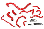 HPS Performance High Temp Reinforced Silicone Radiator Coolant Hose Kit Red 57-1838-RED