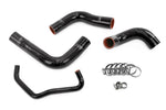 HPS Performance High Temp Reinforced Silicone Radiator Coolant Hose Kit Black 57-1842-BLK