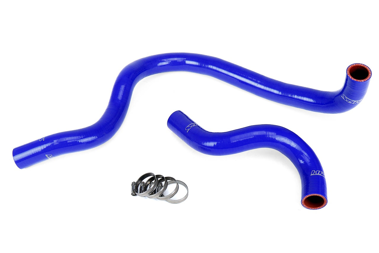 HPS Performance High Temp Reinforced Silicone Radiator Coolant Hose Kit Blue 57-1843-BLUE