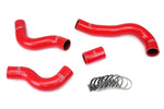 HPS Performance High Temp Reinforced Silicone Radiator Coolant Hose Kit Red 57-1847-RED