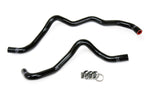 HPS Performance High Temp Reinforced Silicone Heater Coolant Hose Kit Black 57-1849-BLK