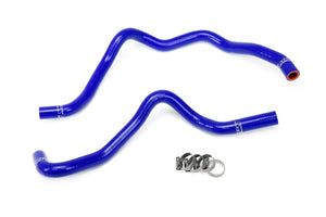 HPS Performance High Temp Reinforced Silicone Heater Coolant Hose Kit Blue 57-1849-BLUE