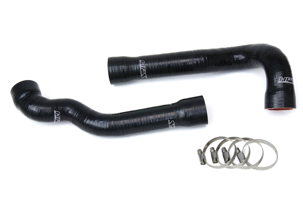 HPS Performance High Temp Reinforced Silicone Radiator Coolant Hose Kit Black 57-1855-BLK