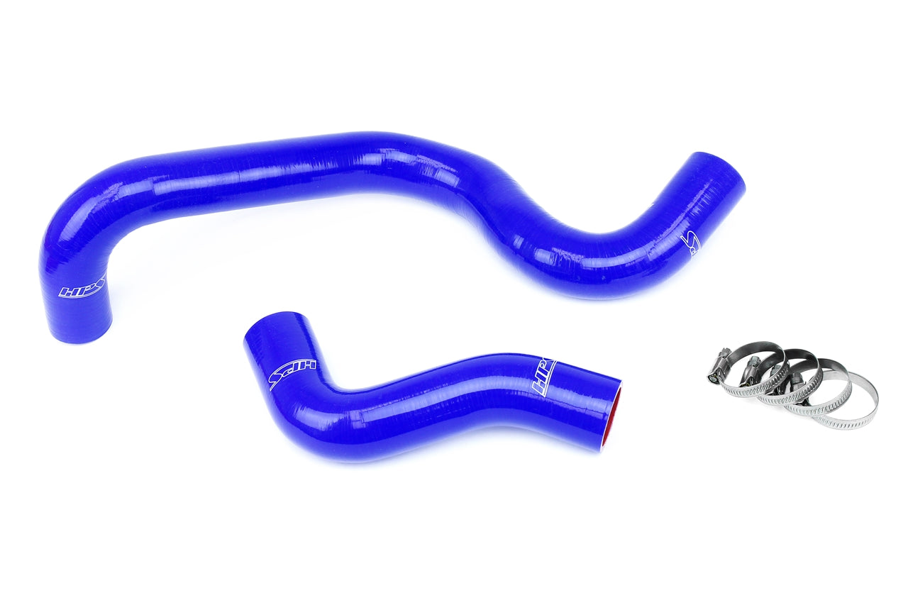 HPS Performance High Temp Reinforced Silicone Radiator Coolant Hose Kit Blue 57-1859-BLUE