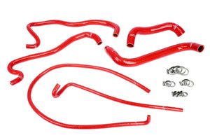 HPS Performance High Temp Reinforced Silicone Radiator Coolant Hose Kit Red 57-1861-RED