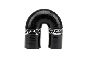 HPS Performance High Temp Reinforced Silicone Heater Core Bypass Loop Coolant Hose LS LT LQ, Black, 57-1864-BLK