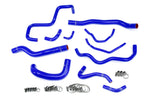 HPS Performance High Temp Reinforced Silicone Radiator oil cooler ancillary Coolant Hose Kit Blue 57-1876-BLUE
