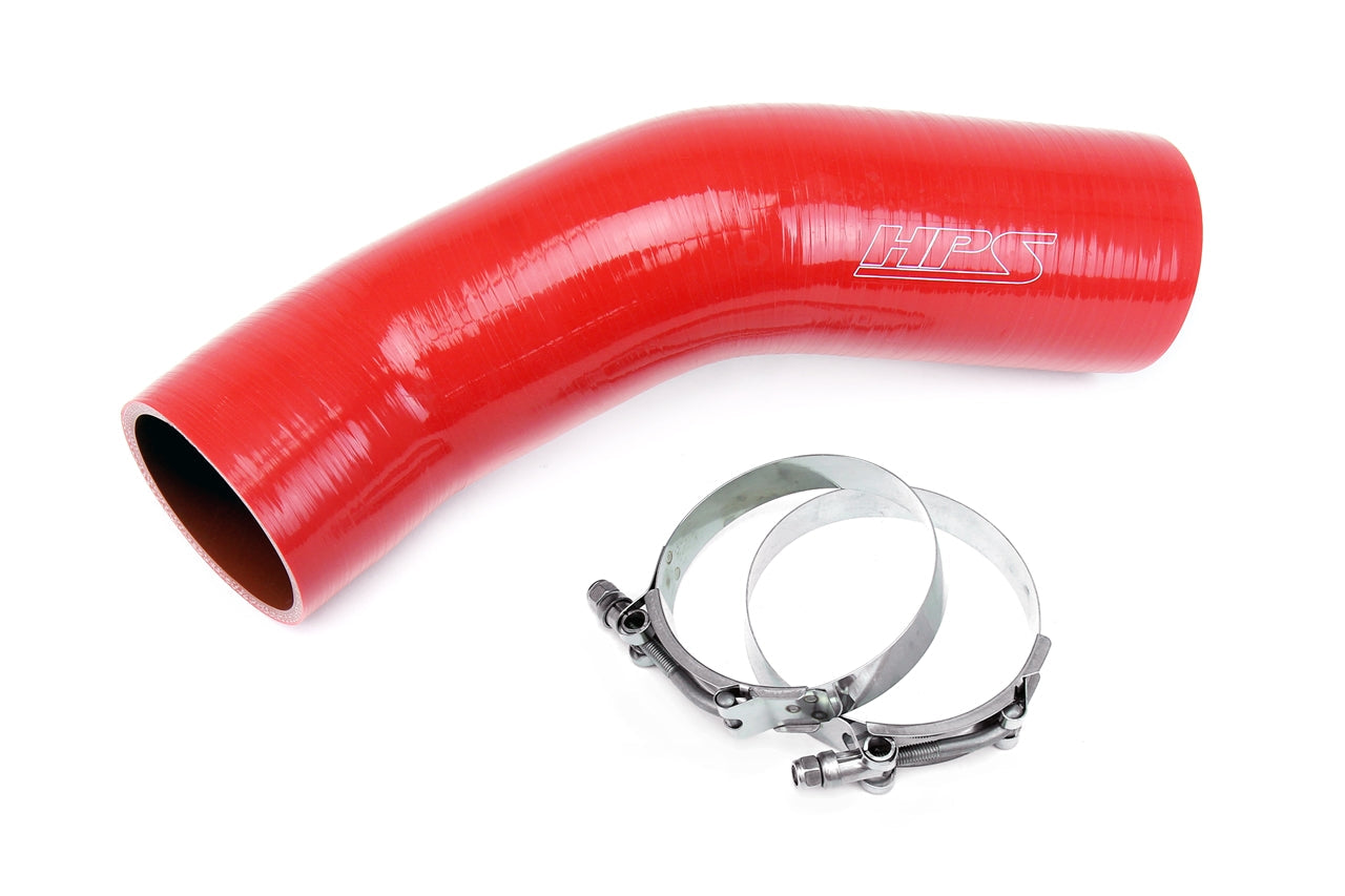 HPS Performance High Temp Reinforced Silicone Air Intake Hose Kit Red 57-1879-RED