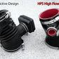 HPS Performance High Temp Reinforced Silicone Air Intake Hose Kit, Black, 57-1880-BLK