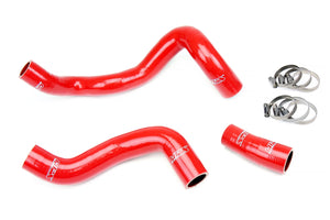 HPS Performance High Temp Reinforced Silicone Radiator Coolant Hose Kit Red 57-1886-RED