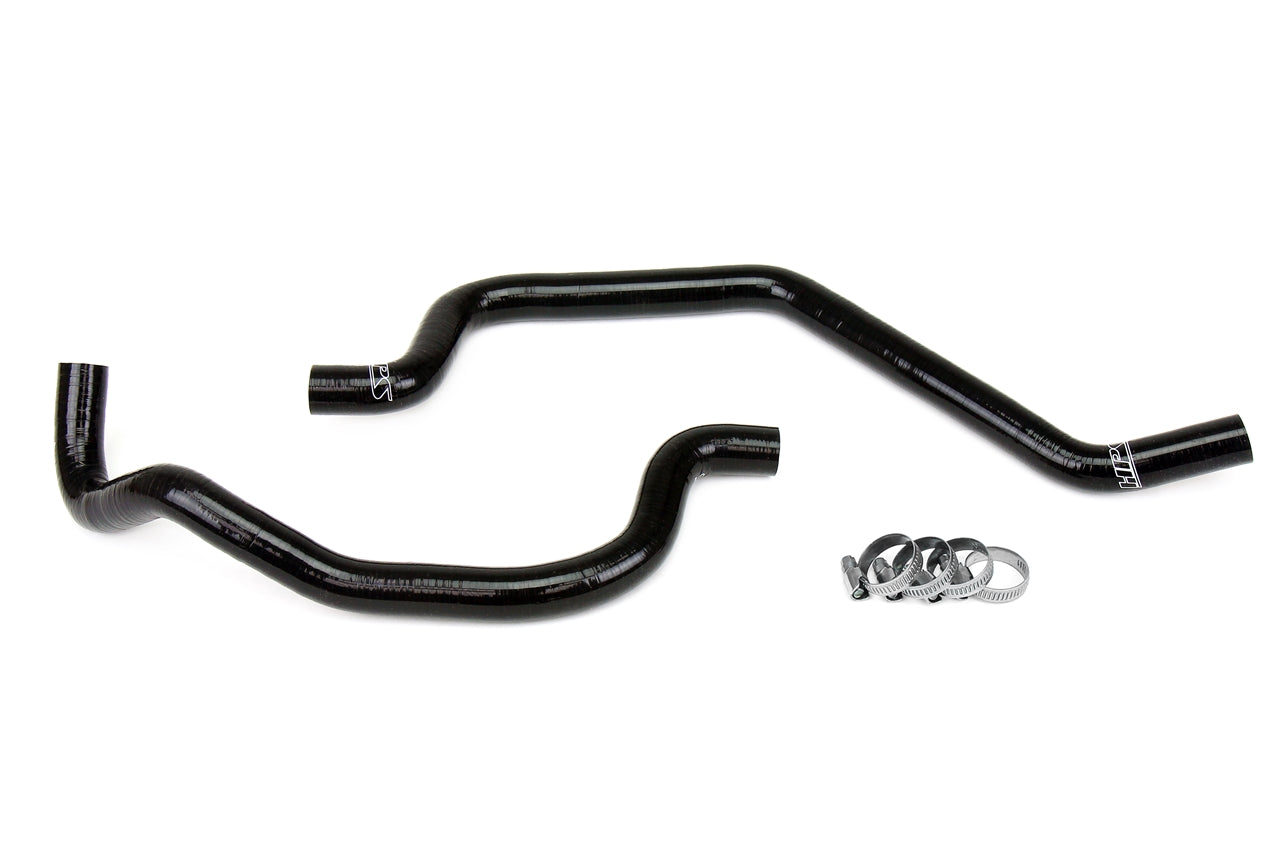 HPS Performance High Temp Reinforced Silicone Heater Coolant Hose Kit Black 57-1888-BLK