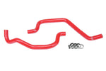 HPS Performance High Temp Reinforced Silicone Heater Coolant Hose Kit Red 57-1888-RED