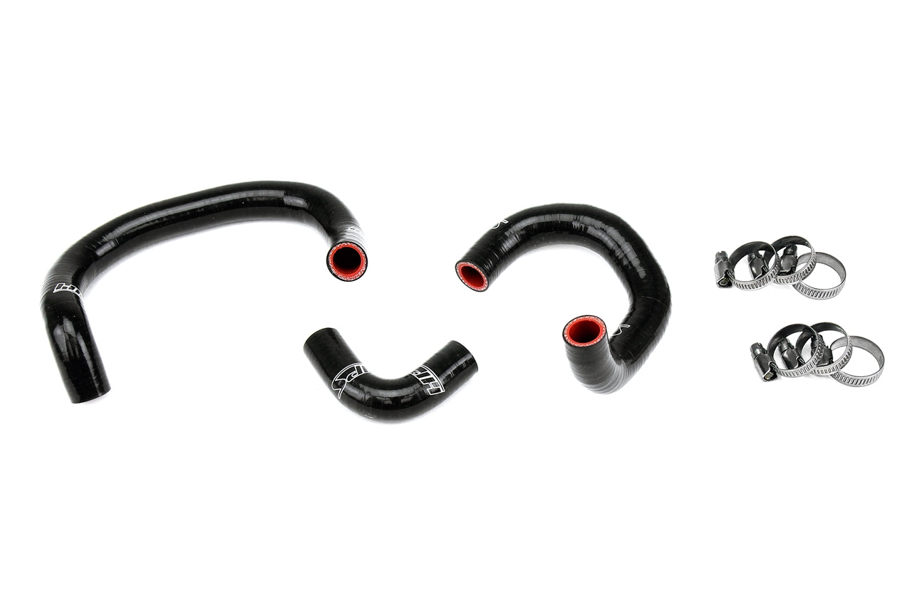 HPS Performance Silicone Heater Coolant Hose Kit 98-05 Lexus GS300 GS400 with 2JZ-GTE VVT-i Swap Black 57-1927-BLK