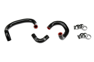 HPS Performance Silicone Heater Coolant Hose Kit 98-05 Lexus GS300 GS400 with 2JZ-GTE VVT-i Swap Black 57-1927-BLK