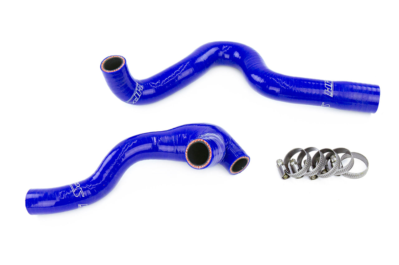 HPS Performance High Temp Reinforced Silicone Breather + BPV Hose Kit Blue 57-1934-BLUE