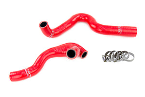 HPS Performance High Temp Reinforced Silicone Breather + BPV Hose Kit Red 57-1934-RED