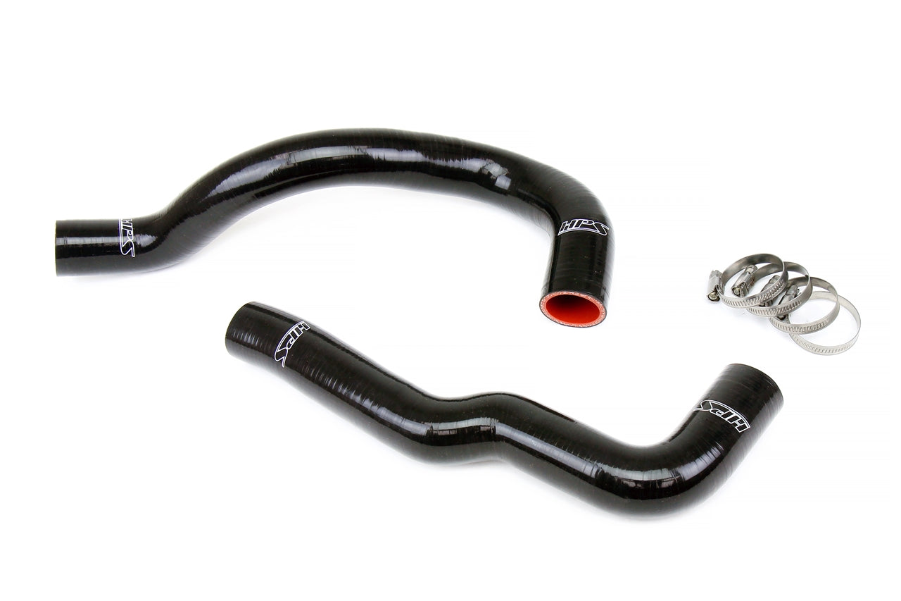 HPS Silicone Radiator Coolant Hose Kit 01-05 Lexus IS300 with 2JZ-GTE VVT-i and OEM Style IS300 Radiator Black 57-1936-BLK