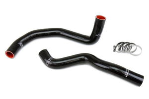 HPS Performance High Temp Reinforced Silicone Radiator Coolant Hose Kit Black 57-1967-BLK