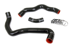 HPS Performance High Temp Reinforced Silicone Radiator Coolant Hose Kit Black 57-1970-BLK