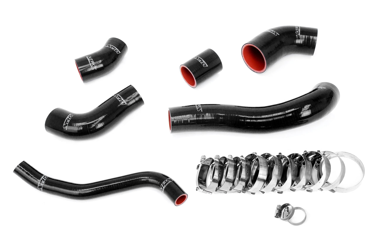 HPS Performance High Temp Reinforced Silicone Intercooler Hose Boots Kit Black 57-2003-BLK