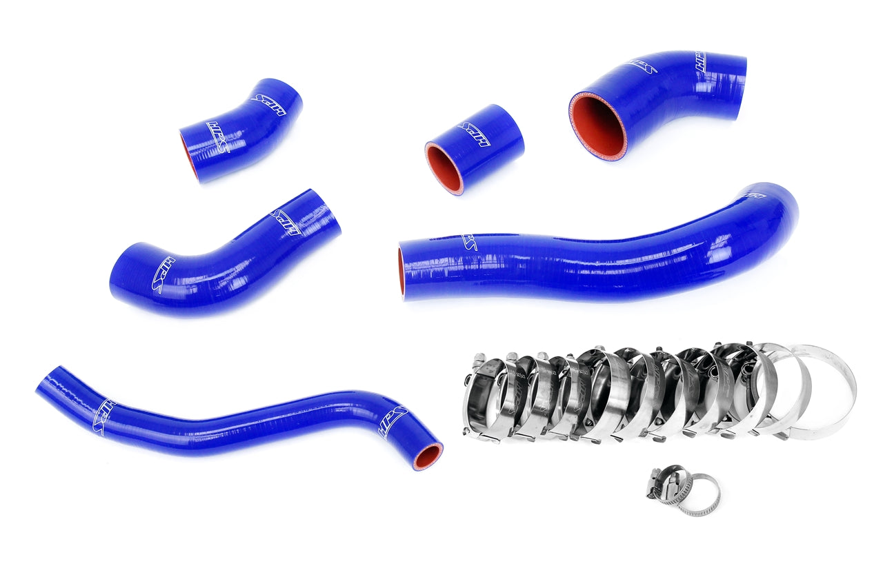 HPS Performance High Temp Reinforced Silicone Intercooler Hose Boots Kit Blue 57-2003-BLUE